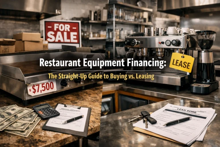 Restaurant Equipment Financing: The Straight-Up Guide to Buying vs. Leasing